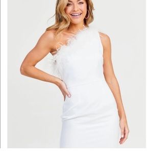 Altr’d State | One Shoulder white dress | XS